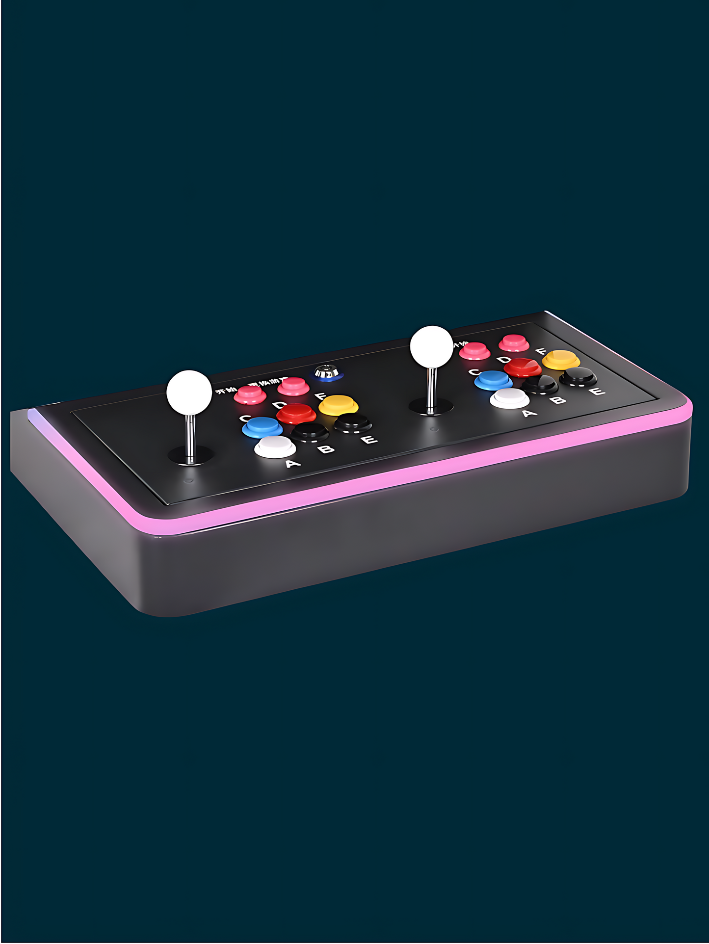 Classic Desktop Arcade Fighting Machine - 22" HD Retro Gaming, 20,000+ Games, 2-Player Battle | Multi-Language | Custom Payment Options