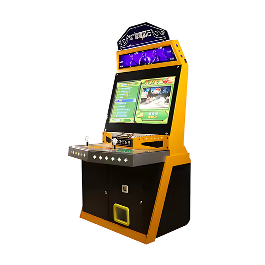 2-Player Classic Arcade Machine - 32" LCD Retro Gaming, 2000+ Games, 4P Battle Mode | Custom Payments | Global Voltage