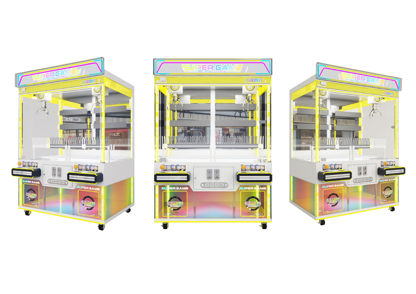 Ultimate 2-Player Jumbo Claw Machine – Super Game I | High-Speed, Self-Healing & Plug-and-Play Arcade Experience